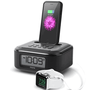 iHome iPL23V2BX Alarm Clock FM Radio