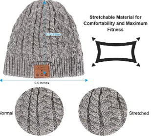 Blueear Wireless winter knit Hat design