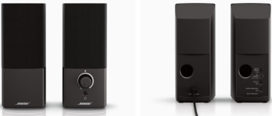 Bose Companion 2 Series III Multimedia speakers features