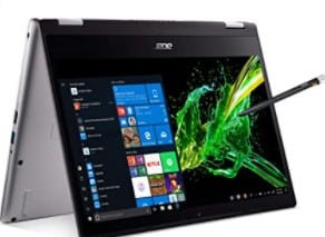 Acer Spin 3 Convertible Laptop