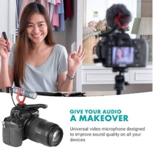 Movo VXR10 Universal Video Microphone features