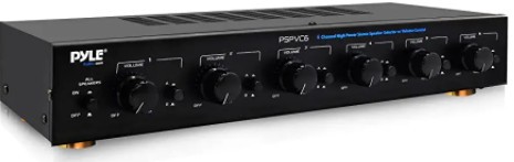 Pyle PSPVC6 6 Zone Speaker Switch Selector