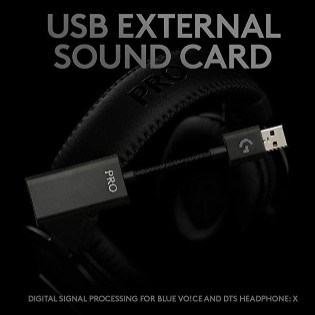 Logitech G Pro X Gaming Headset soundcard