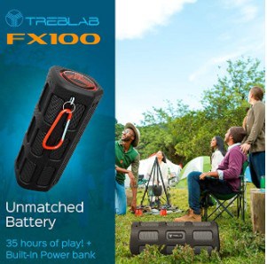TREBLAB FX100 Battery life