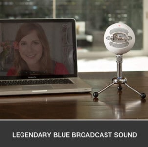 Blue Snowball for broadcasting