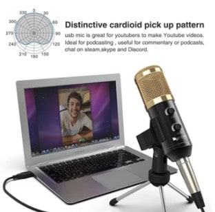 Fifine mic cardioid pattern