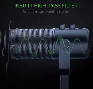 Razer Seiren Elite high pass filter