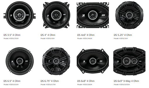 Kicker 43DSC69304 D-Series 6x9 features