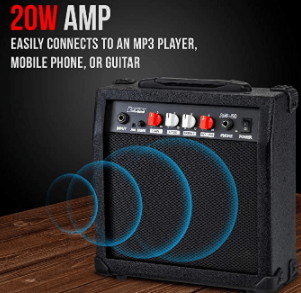 LyxPro Electric Guitar Amp 20 Watt performance