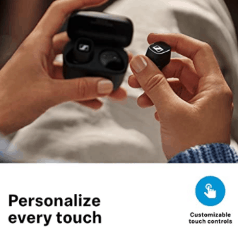 Sennheiser CX 4400BT touch controls