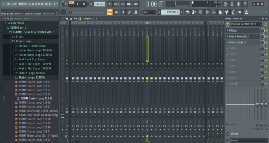 FL Studio mixing effects