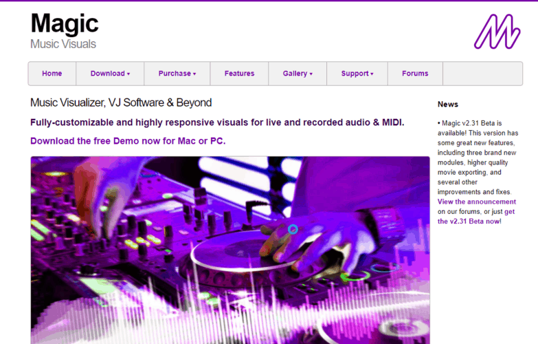 Magic Music Visuals