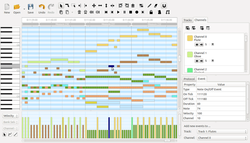 MIDI Editor