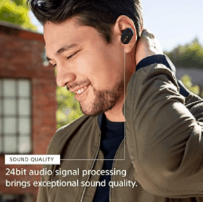 Sony WF-1000XM3 portability