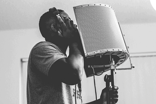 Speak slowly on the mic