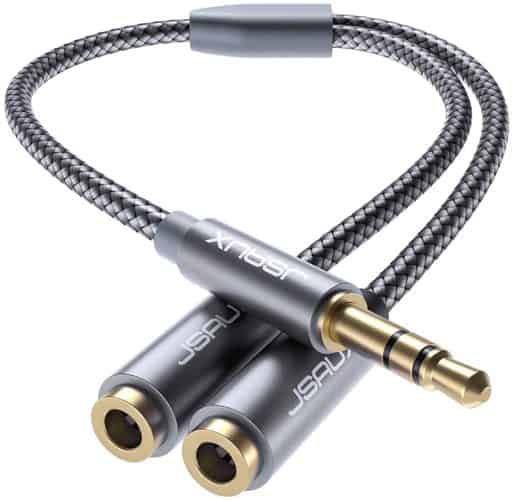 Using audio splitter