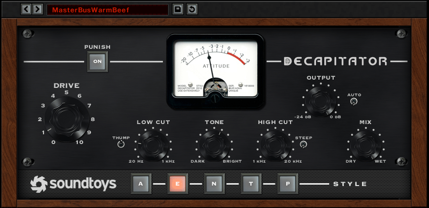 Soundtoys Decapitator