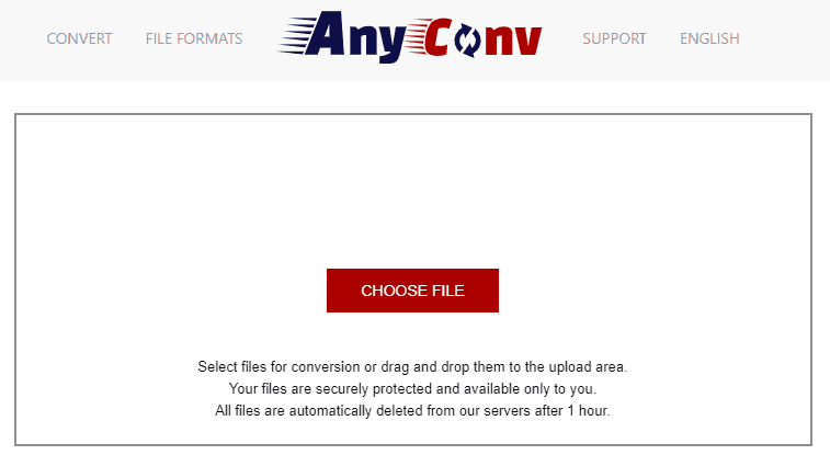 AnyConv Mp3 to MIDI Converter