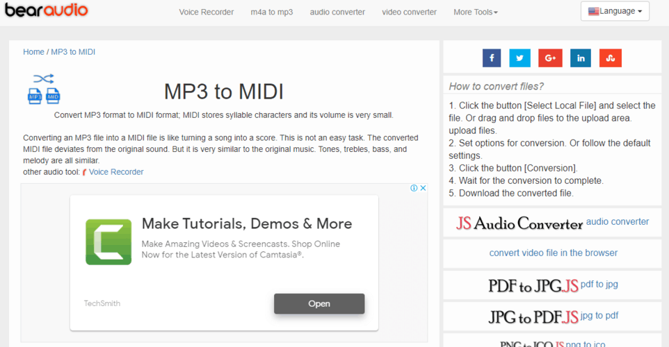 BearAudio converter