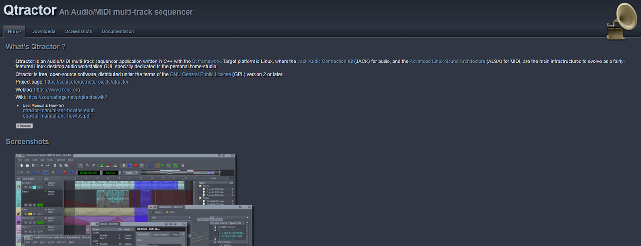 Qtractor DAW