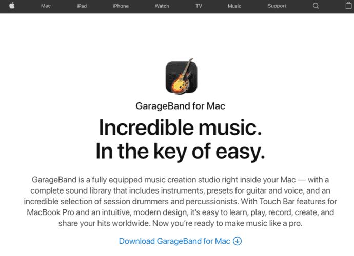 GarageBand