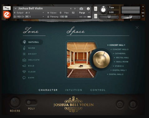 Joshua Bell Violin by Embertone Kontakt library