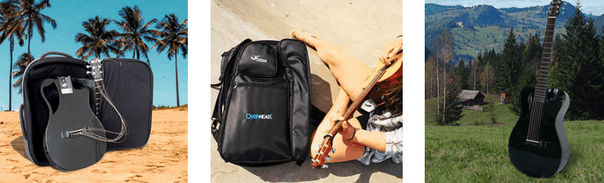 Journey Instruments Carbon Fiber Travel Guitar Portability