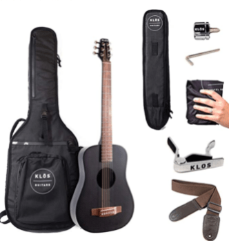 Klos Black Carbon Fibre Guitar Accessories