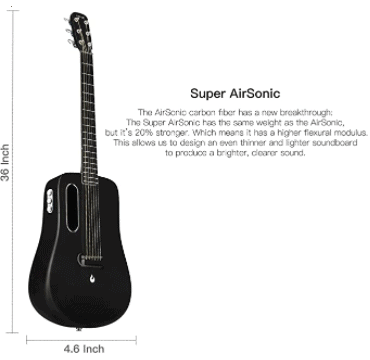 LAVA ME 2 Carbon Fiber Guitar Sound quality