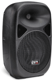 LyxPro SPA-8-8 Compact Portable PA System