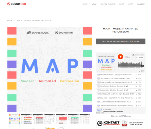 Modern Animated Percussion by Sample Logic and Soundiron