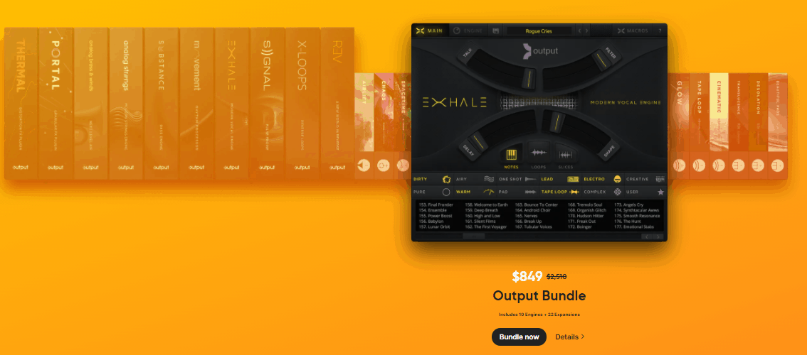 Output Exhale Kontakt library