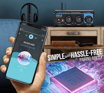 Pyle PDA20BT Mini Audio Amplifier Features