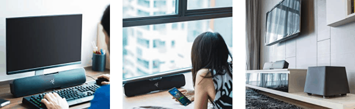 Razer Leviathan Dolby 5.1 Surround Soundbar Features