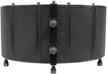 Rockville ROCKSHIELD 3 Large Studio Mic Isolation Shield Build