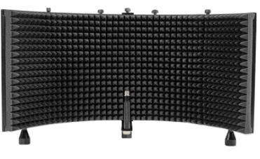 Rockville ROCKSHIELD 3 Large Studio Mic Isolation Shield