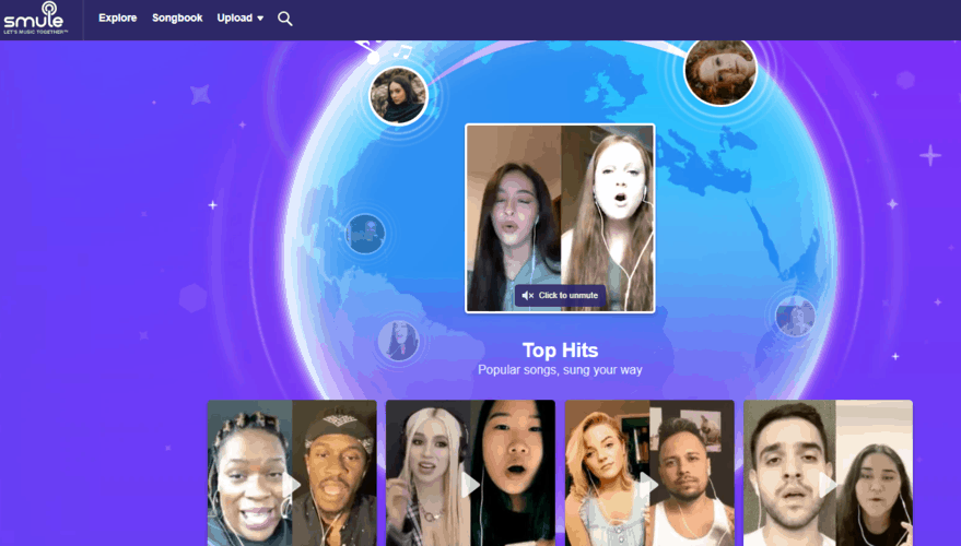 Smule singing app