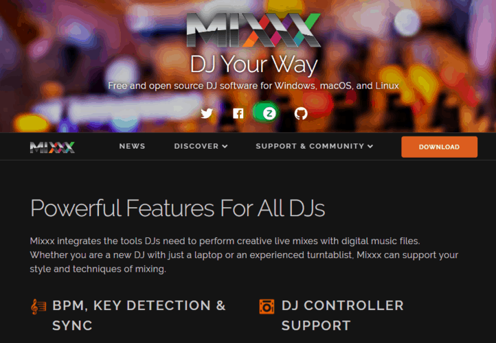 Mixx - Free DJ Mixing Software App
