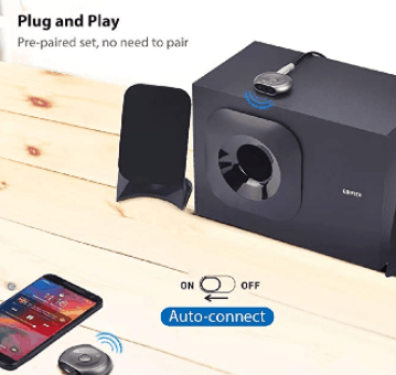 Avantree Lock Wireless Plug & Play Speaker Kit Sound Quality