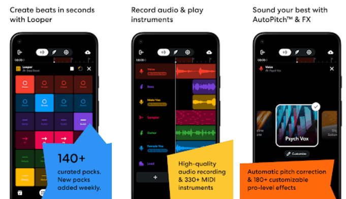 Bandlab music making app