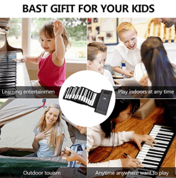 EOSAGA 88 Keys Roll Up Piano Keyboard Design