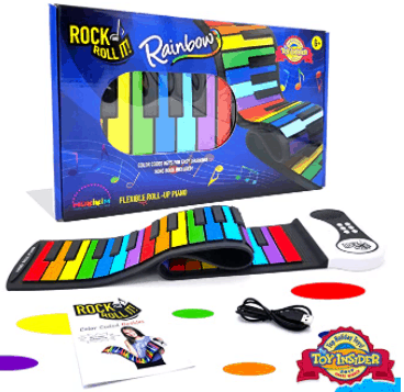 MUKIKIM Rock and Roll It 49 Keys Keyboard  