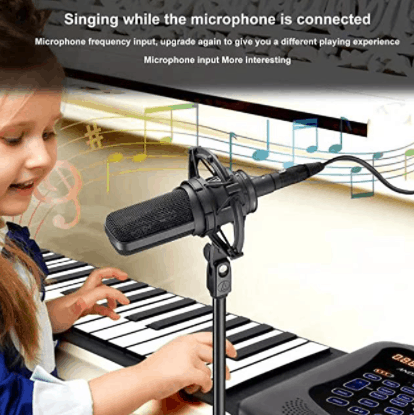 Portable Flexible Electronic 88-Key Keyboard Sound quality