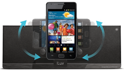 iLuv iMM377BLK Dock for Smartphones