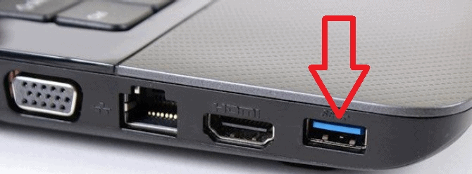 Macbook USB port
