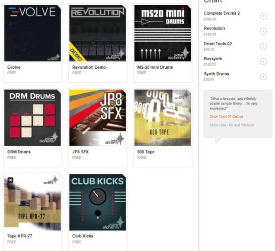 Drum Samples by Wave Alchemy