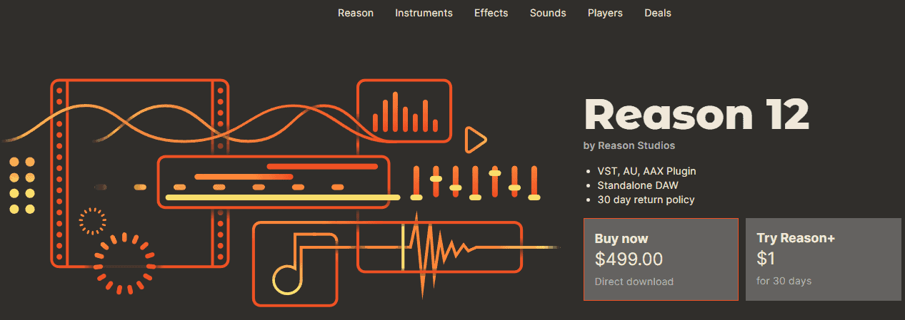 Reason 12. Reason Studio. Reason Studios - reason 12. Reason Studios - reason 12 v12.5.0. Propellerhead reason 12.2.8.