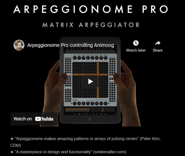 Arpeggionome pro