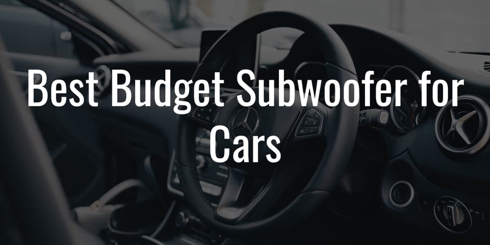 6 Best Budget Subwoofer for Cars in 2024 (BassHeavy)