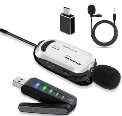 Alvocxon USB Lavalier Mic System